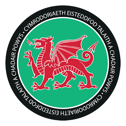 Logo Cymrodoriaeth Eisteddfod Talaith a Chadair Powys